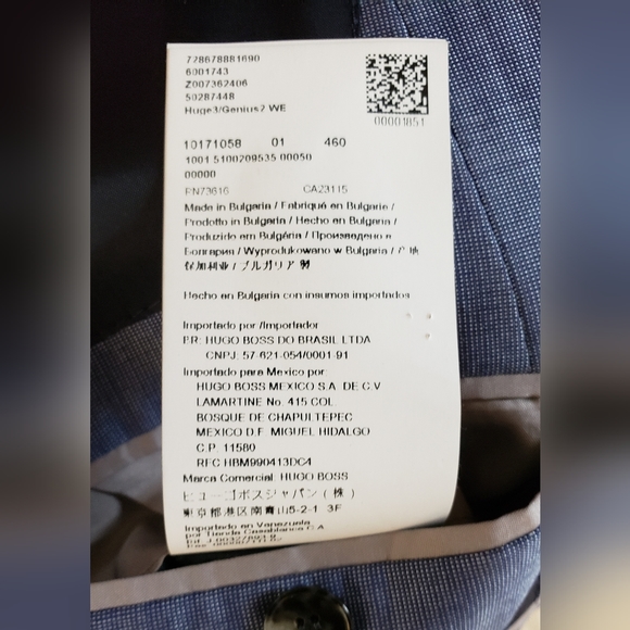 Hugo Boss Suit Jacket & Vest - Picture 4 of 4